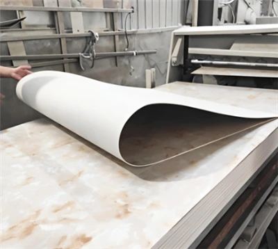 Fleksibelt PVC-marmorark